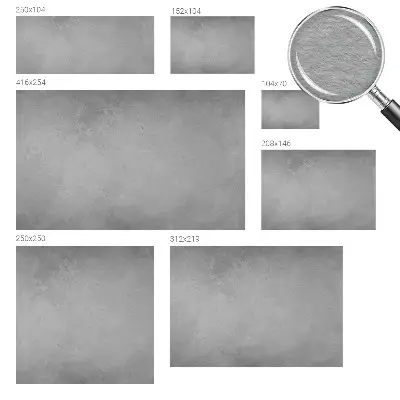Papier peint photo sur tissu non tissé Gris élégant