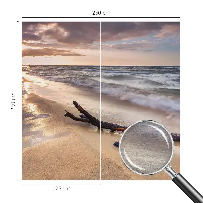 Papier peint photo grand format pour le mur Plage Ouest