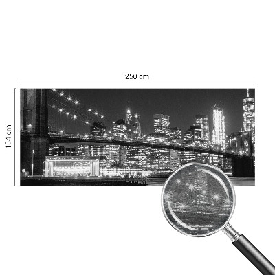 Papier peint panoramique chambre adulte Nočná panoráma