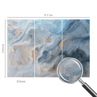 Papier peint panoramique haut de gamme Farebné abstrakcie