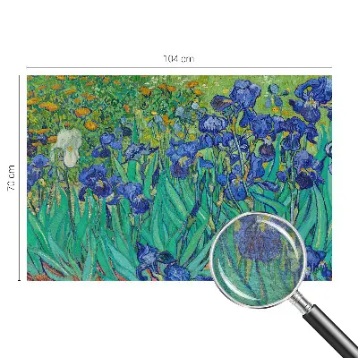 Papier peint intissé imprimé fleurs du jardin