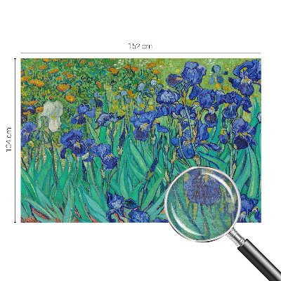 Papier peint panoramique facile à poser Záhradné kvety