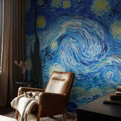 Papier peint photo grand format pour le mur ciel nocturne