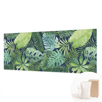 Papier peint photographique intissé feuilles tropicales