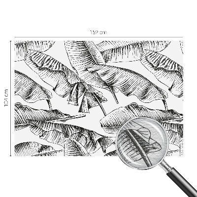 Papier peint photo Banánové listy