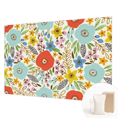 Papier peint intissé imprimé Motif floral