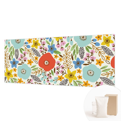 Décoration murale panoramique intissé avec un motif floral