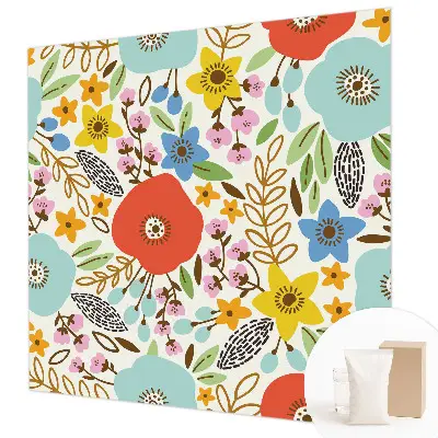 Papier peint intissé imprimé Motif floral