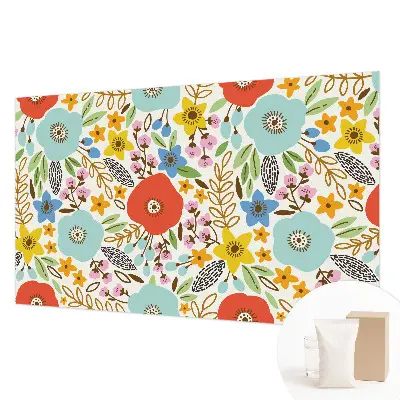 Papier peint intissé imprimé Motif floral