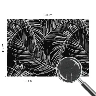 Papier peint photographique sur tissu non tissé Motif exotique