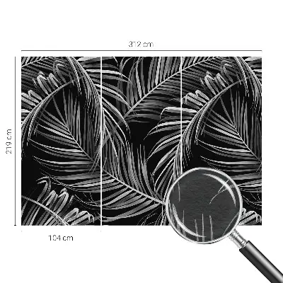 Papier peint photographique sur tissu non tissé Motif exotique