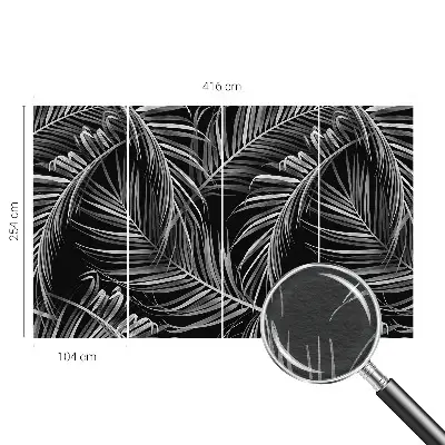 Papier peint photographique sur tissu non tissé Motif exotique