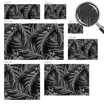 Papier peint photographique sur tissu non tissé Motif exotique