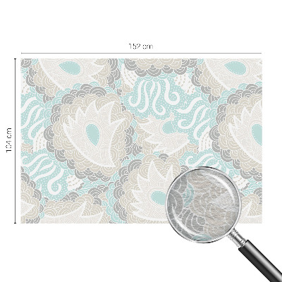 Papier peint chambre moderne avec des motifs abstraits