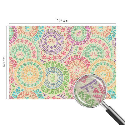 Papier peint panoramique Farebné mandaly