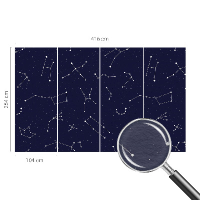 Papier peint panoramique intissé Astro Sky