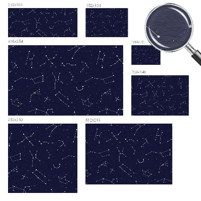 Papier peint panoramique intissé Astro Sky