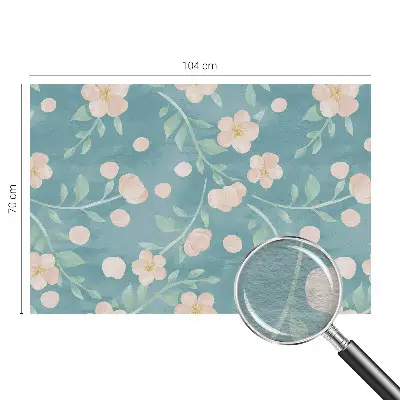 Papier peint intissé imprimé élégance florale