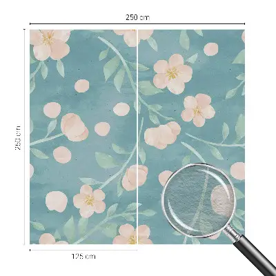 Papier peint intissé imprimé élégance florale