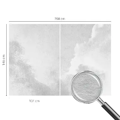 Papier peint intissé Nuages ​​subtils
