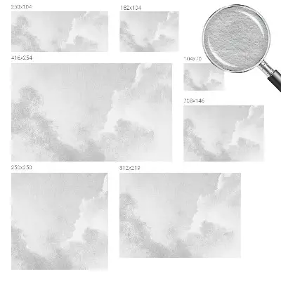 Papier peint intissé Nuages ​​subtils
