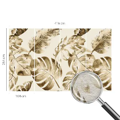 Papier peint photo grand format pour le mur flore exotique