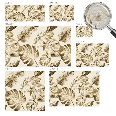 Papier peint photo grand format pour le mur flore exotique