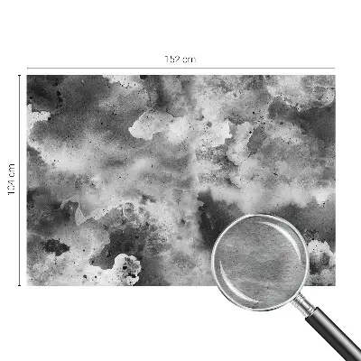 Papier peint photographique intissé nuages ​​gris