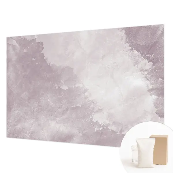 Papier peint photographique sur tissu non tissé abstraction violette