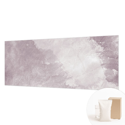 Papier peint panoramique tendance avec motif abstrait violet