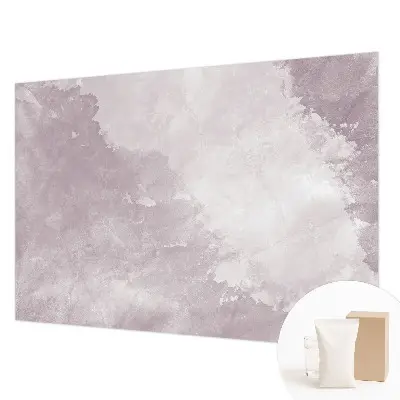Papier peint photographique sur tissu non tissé abstraction violette