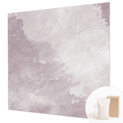Papier peint panoramique tendance avec motif abstrait violet