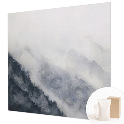 Papier peint panoramique haut de gamme avec le motif « Horská hmla »