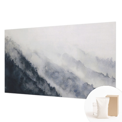 Papier peint panoramique haut de gamme avec le motif « Horská hmla »