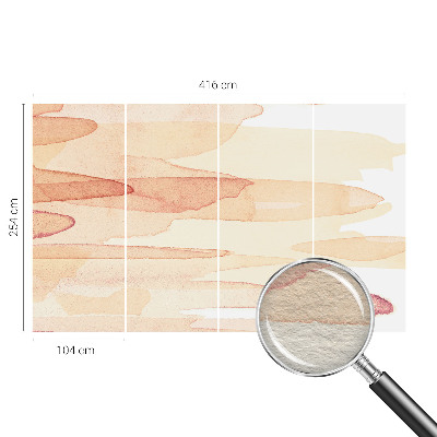 Papier peint panoramique facile à poser Pastelové ťahy