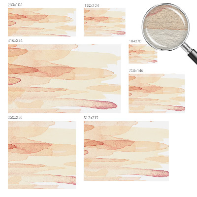 Papier peint panoramique facile à poser Pastelové ťahy