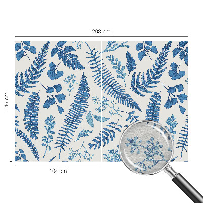 Papier peint panoramique intissé moderne Botanické vzory