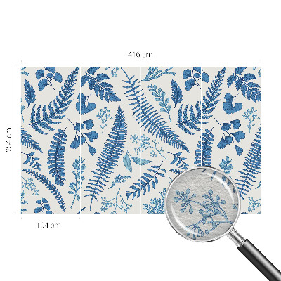 Papier peint panoramique intissé moderne Botanické vzory