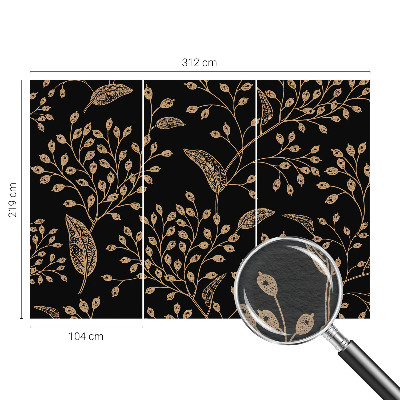 Décoration murale panoramique intissé Botanická elegancia