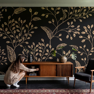 Décoration murale panoramique intissé Botanická elegancia