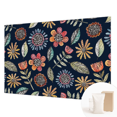 Poster mural panoramique Kvetinová mozaika