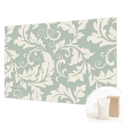 Papier peint photographique intissé feuilles décoratives