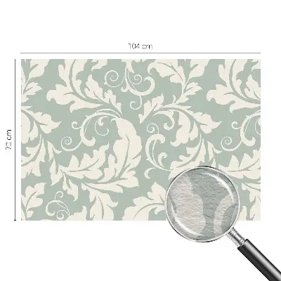 Papier peint photographique intissé feuilles décoratives