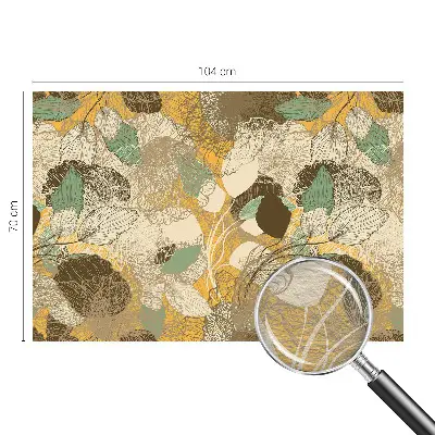 Papier peint photographique sur tissu non tissé La beauté des plantes
