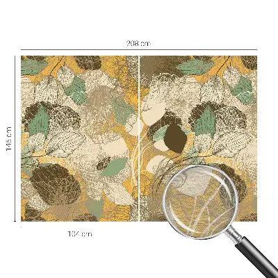 Papier peint photographique sur tissu non tissé La beauté des plantes