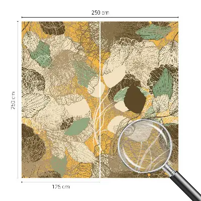 Papier peint photographique sur tissu non tissé La beauté des plantes