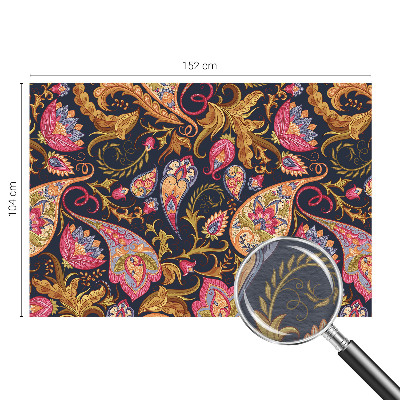 Papier peint panoramique intissé Farebný paisley vzor