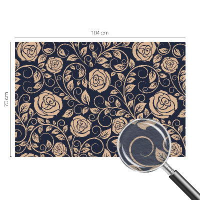 Papier peint panoramique sur mesure Romantické kvety