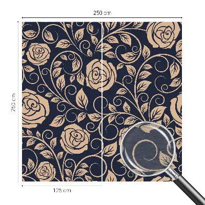 Papier peint photo grand format pour le mur Fleurs romantiques