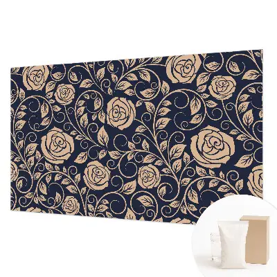 Papier peint photo grand format pour le mur Fleurs romantiques